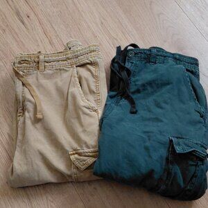 Bundle Aeropostale Baggy Cargo Denim Jeans Large Men Y2K Pants